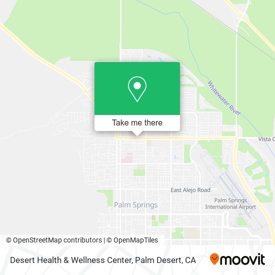 Desert Health & Wellness Center map