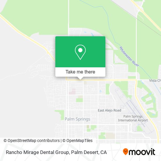 Mapa de Rancho Mirage Dental Group