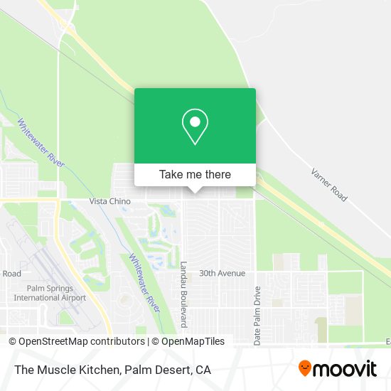 Mapa de The Muscle Kitchen