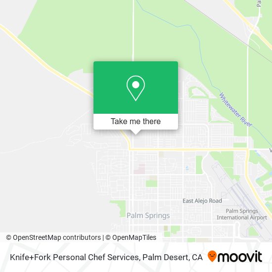 Knife+Fork Personal Chef Services map