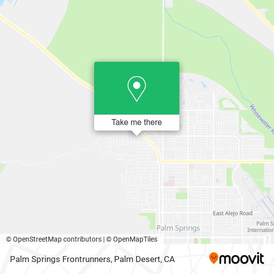 Palm Springs Frontrunners map