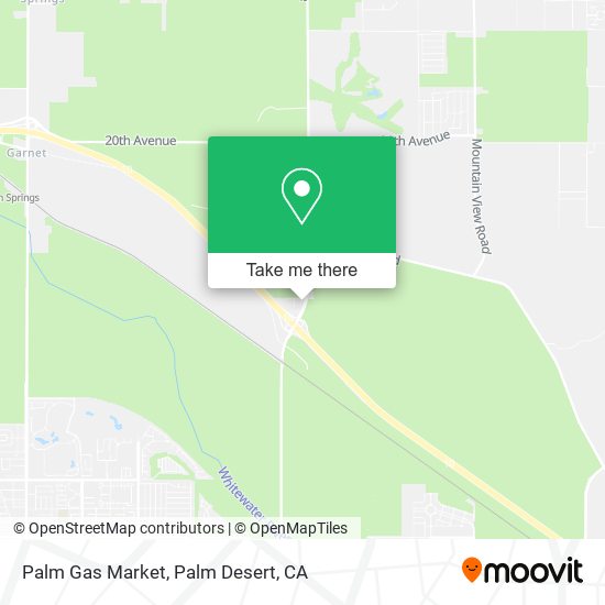Palm Gas Market map