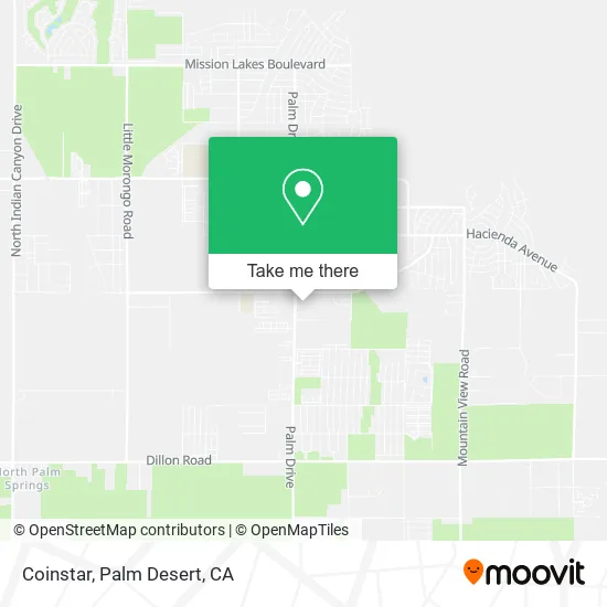 Coinstar map