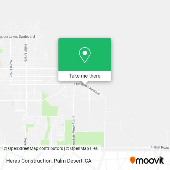 Heras Construction map