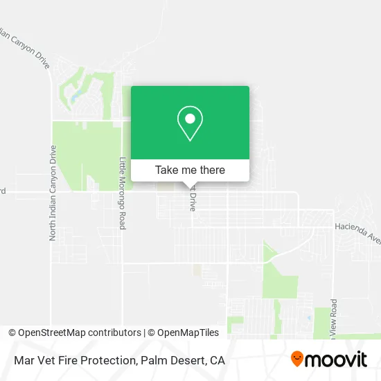 Mar Vet Fire Protection map
