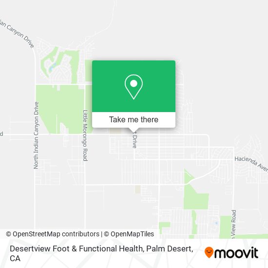 Desertview Foot & Functional Health map