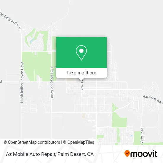 Az Mobile Auto Repair map