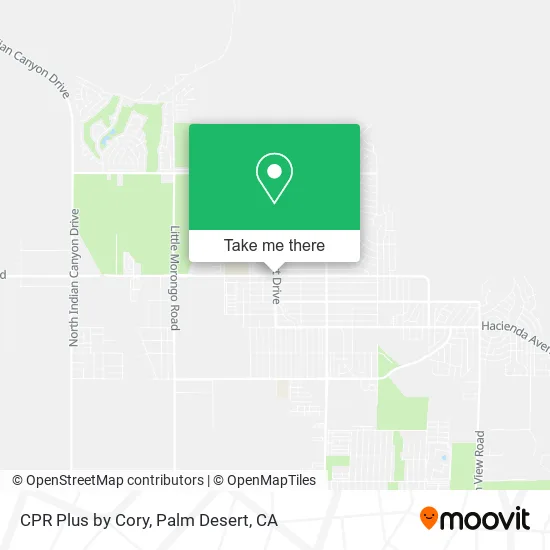 CPR Plus by Cory map