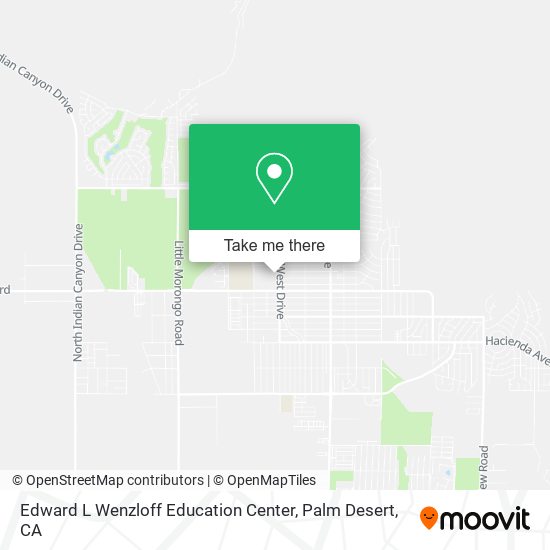 Edward L Wenzloff Education Center map