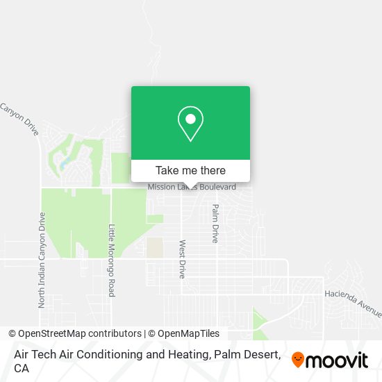 Air Tech Air Conditioning and Heating map
