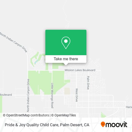 Pride & Joy Quality Child Care map