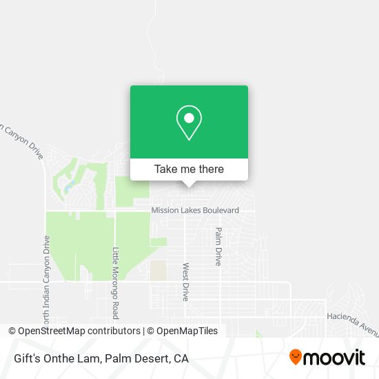 Gift's Onthe Lam map