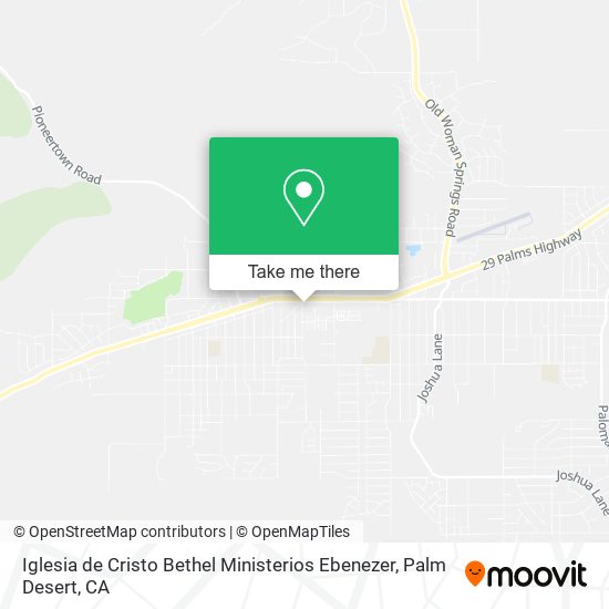 Iglesia de Cristo Bethel Ministerios Ebenezer map
