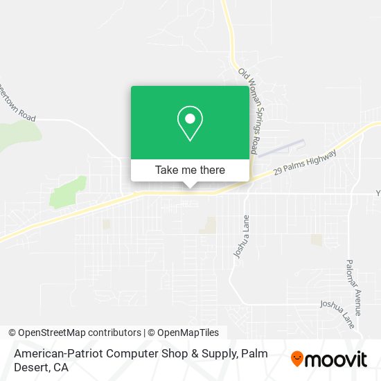 Mapa de American-Patriot Computer Shop & Supply