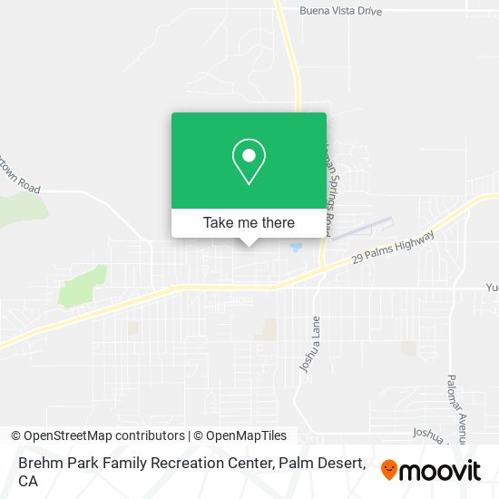 Mapa de Brehm Park Family Recreation Center