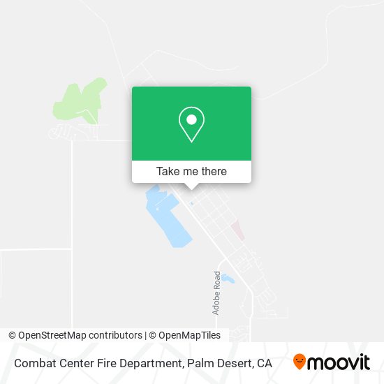 Combat Center Fire Department map