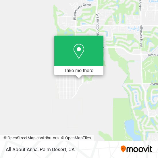 All About Anna map