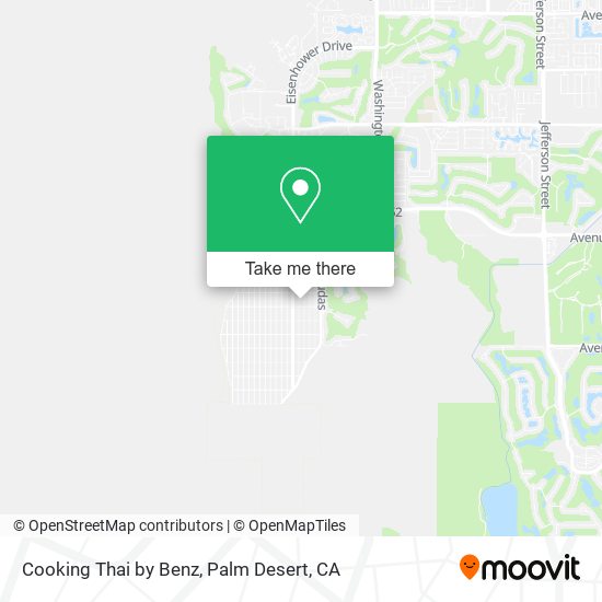 Mapa de Cooking Thai by Benz