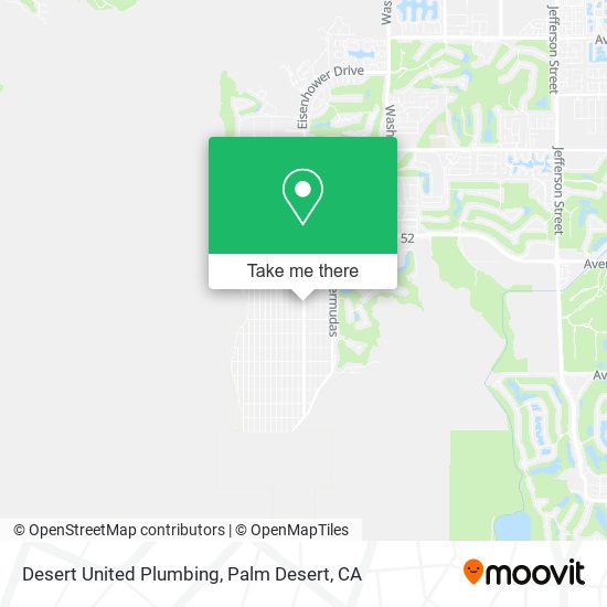 Desert United Plumbing map
