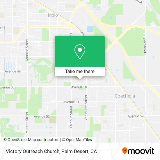 Mapa de Victory Outreach Church