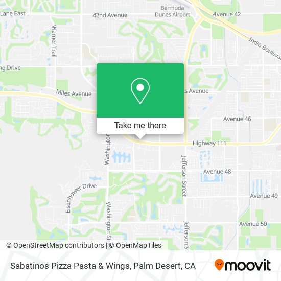 Mapa de Sabatinos Pizza Pasta & Wings