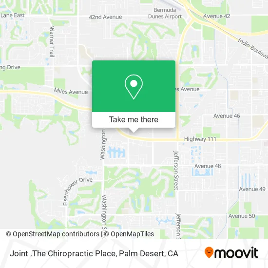 Joint .The Chiropractic Place map