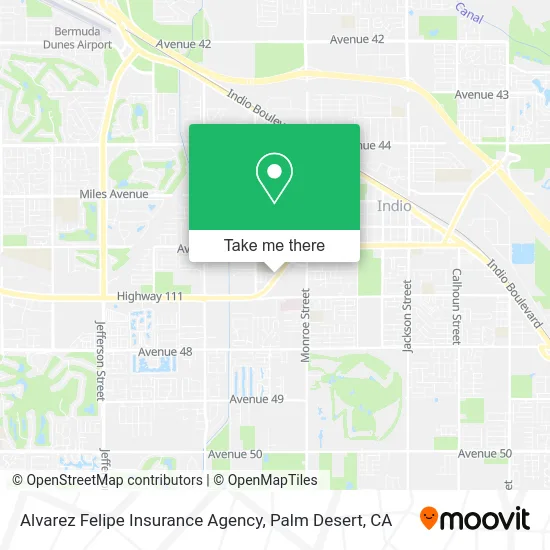 Alvarez Felipe Insurance Agency map