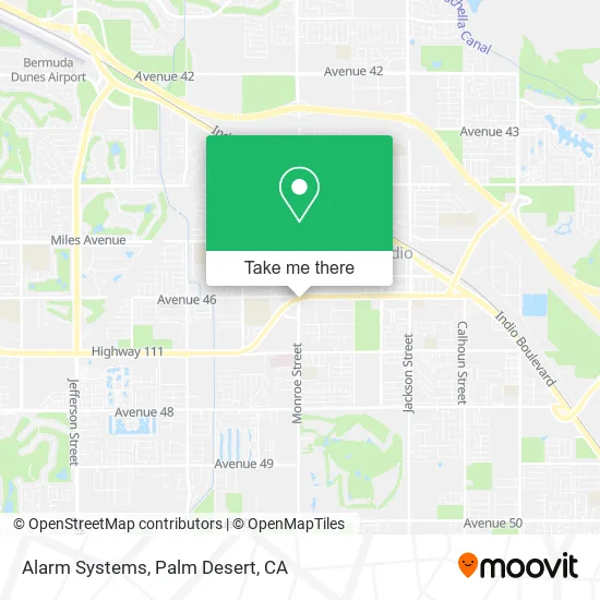 Alarm Systems map
