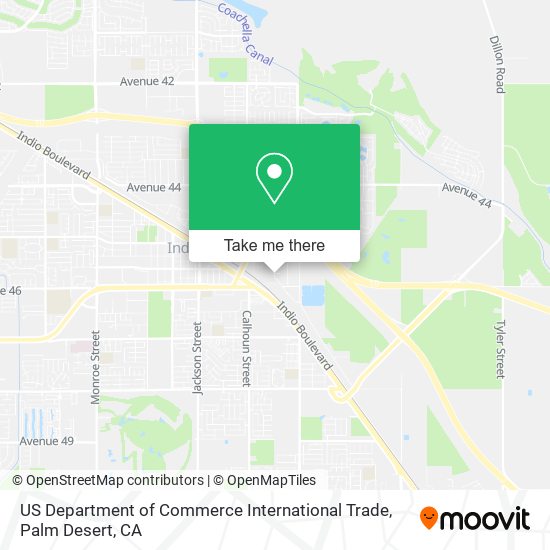 US Department of Commerce International Trade map