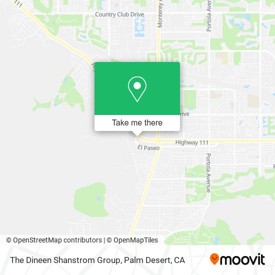 The Dineen Shanstrom Group map