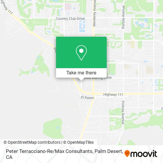 Peter Terracciano-Re / Max Consultants map