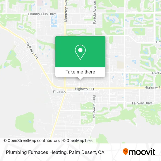 Plumbing Furnaces Heating map
