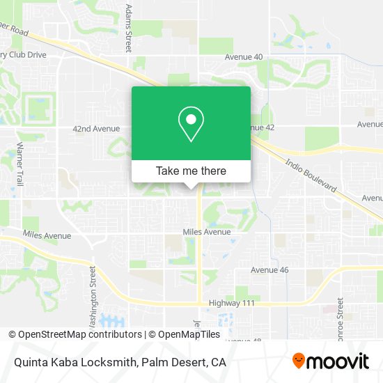 Mapa de Quinta Kaba Locksmith
