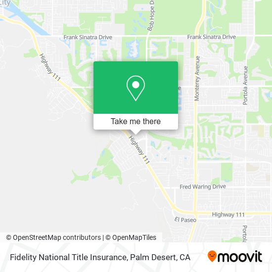 Fidelity National Title Insurance map