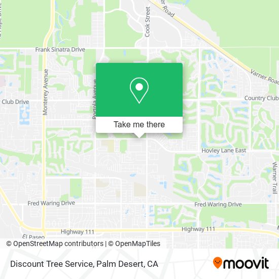 Discount Tree Service map