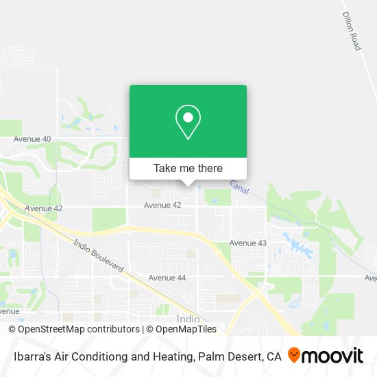 Mapa de Ibarra's Air Conditiong and Heating