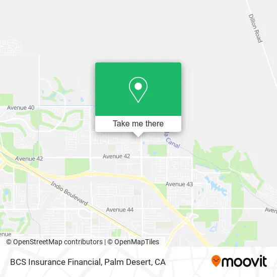 BCS Insurance Financial map