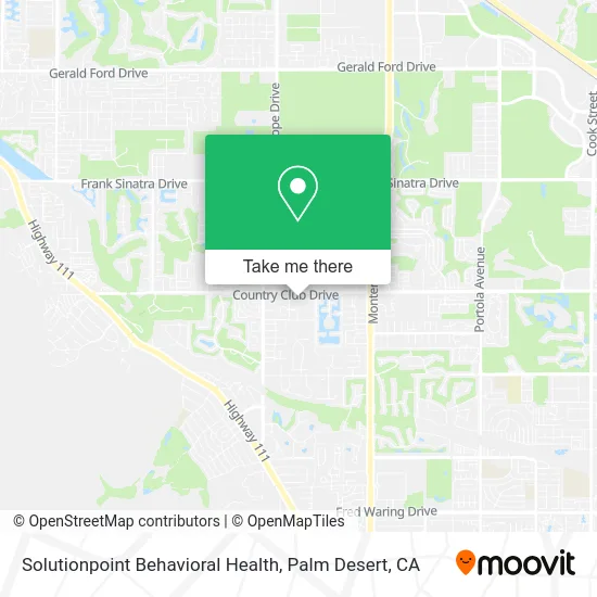 Solutionpoint Behavioral Health map