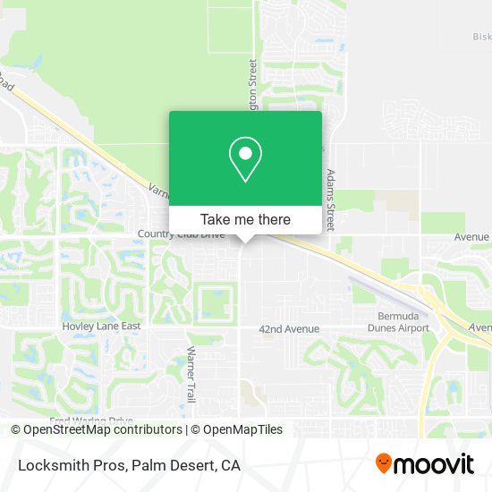 Locksmith Pros map