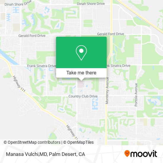 Manasa Vulchi,MD map