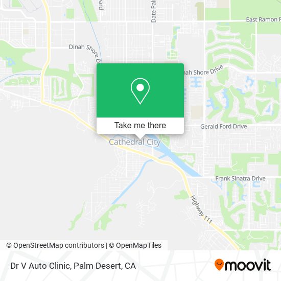 Dr V Auto Clinic map