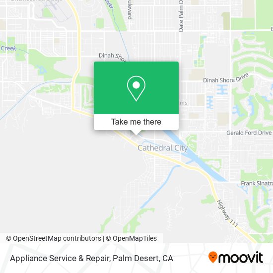 Mapa de Appliance Service & Repair