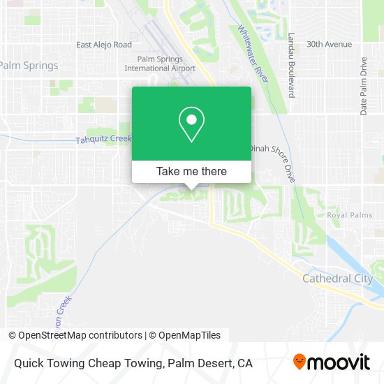Quick Towing Cheap Towing map