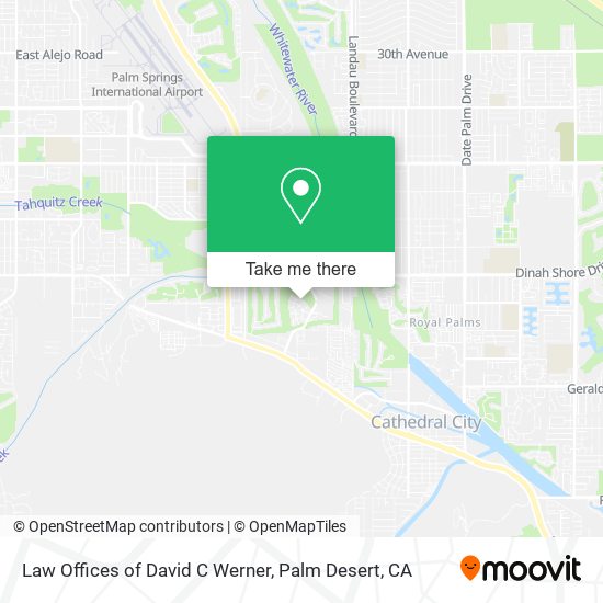 Mapa de Law Offices of David C Werner