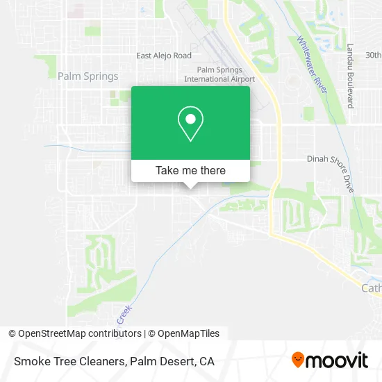 Smoke Tree Cleaners map