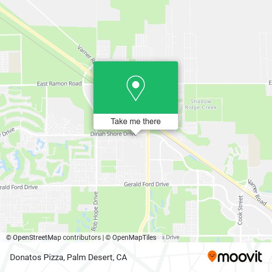 Donatos Pizza map