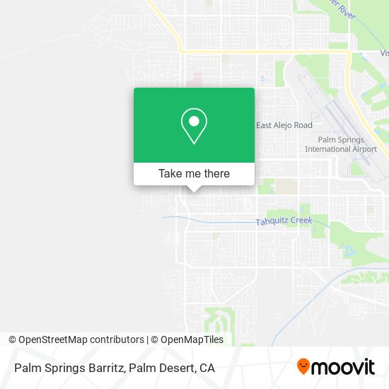 Mapa de Palm Springs Barritz