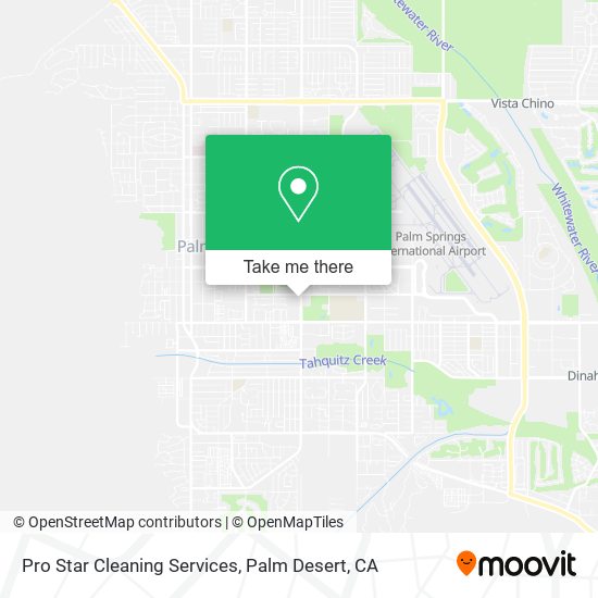 Pro Star Cleaning Services map