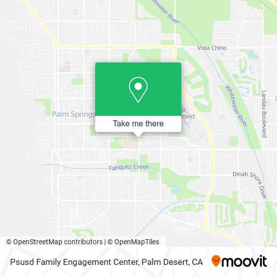 Mapa de Psusd Family Engagement Center
