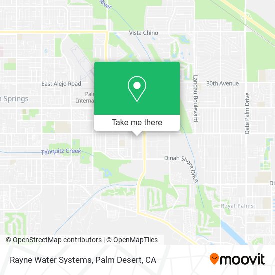 Mapa de Rayne Water Systems